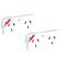 HPM 10A Surge Protected Double Adaptor - Twin Pack