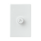 Excel Life 3 Speed Vertical Fan Controller 1 Gang 100VA Gloss White