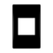 Excel Life Arteor Mechanism Coverplate 45x45mm Black