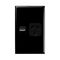 Excel - Vertical single powerpoint 1 gang 10A 240V a.c. black