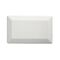 Como - Horizontal coverplate horizontal blank white
