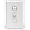 Excel - Vertical rotary fan controller 3 speed 650VA Timer auto OFF after 2hrs white