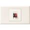 Excel - Speaker outlet 1 gang gloss white