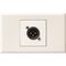 Excel - XLR outlet 1 gang gloss white