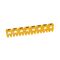 CAB3 - Markers for terminal blocks and wiring 0.5 to 1.5mm² black letters on yellow background 0.5-1.5mm² letter A pack of 300