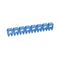 CAB3 - Markers for terminal blocks and wiring 0.15 to 0.5mm² numbers - colour code 0.15-0.5mm² blue number 6 pack of 1000