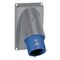 Hypra IP44 200/250 V~ - 32 A - 2P+E Plastic Inlet Appliance Panel