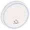 Arteor hotel equipment - BUS/SCS - Round key cover - with symbol DO NOT DISTURB - 2 modules white