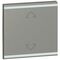 Arteor - MyHOME - Square key cover BUS/SCS - Up/Down symbol - 2 modules - magnesium