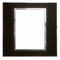Arteor - square 2.5 touch screen plate - Mirror Black