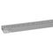 Transcab - Cable grey duct with cover - 2 metre length 40x100mm 2m 12.5mm finger DIN pitch with cover grey
