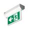 Securit Axiom LED Surface Mount (Wired Only) 4W Emergency Exit Sign - Single Sided Running Man LEFT