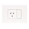 ARTEOR with NETATMO - Smart Single Powerpoint - 16Amp 3 Module - White