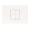 ARTEOR with NETATMO - Smart Dimmer Horizontal - 2 Gang - 3 Wire - White