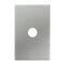 Excel Life Switch Coverplate 1 Gang Matt Silver