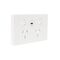 Excel Life 10A Double Powerpoint with  60W USB Type C Charger Gloss White