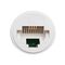 HPM VIVO Cat3 RJ11 Phone Outlet White