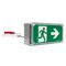 Freezer Weatherproof LED Exit Sign with Remote Gear 24m - Single Sided Running Man RIGHT