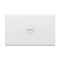 Excel Life Single Pole Double Throw Horizontal Rocker Switch 1 Gang Matt White