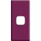 Linea Architrave coverplate 1 gang abracadabra