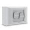 AQUA Life 16A IP66 Weatherproof Surface Mount 2 Gang Switch Limestone Grey