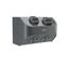 AQUA Life 10A IP53 Weatherproof Surface Mount Double Powerpoint Cement Grey