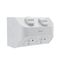 AQUA Life 10A IP53 Weatherproof Surface Mount Double Powerpoint Limestone Grey
