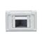 AQUA ARTEOR IP44 3 Module Shallow Mount Adaptor with Cover Limestone Grey