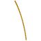 CAB3 - Markers for terminal blocks and wiring 0.15 to 0.5mm² black letters on yellow background 0.15-0.5mm² letter G pack of 300