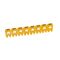 CAB3 - Markers for wiring 4 to 6mm² numbers - colour code 4-6mm² letter U pack of 300