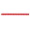CAB3 - Markers for wiring 1.5 to 2.5 mm² numbers - colour code 1.5-2.5mm² red number 2 pack of 1200