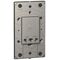 Arteor Flush Mount IP25 1 Gang Unswitched Shaver Socket Magnesium