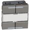 Arteor - MyHOME - 4 Scenarios controller BUS/SCS - square key cover - magnesium - 2 modules
