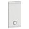Arteor - MyHOME - Square key cover BUS/SCS - shutter STOP marking - 1 module - white