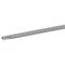Transcab - Cable grey duct with cover - 2 metre length 15x25mm 2m 12.5mm finger DIN pitch with cover grey