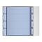 Bticino Sfera New Single Column 4 Pushbutton Front Cover Plate Allmetal