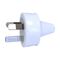 HPM 10A Flat Figure 8 Plug Top White