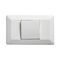 Como - Horizontal Single Pole Double Throw - rocker Isolator switch 1 gang 35A 240V a.c. white