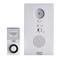 HPM Illuminated Battery Operated Wireless Door Chime 100m Range White