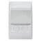 Excel Life - Common plate - Hospitality keycard switch 4 gang mechanical 20A 240V a.c. 85x54mm card white