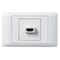 Excel Life - Common plate - Data, audio & video socket HDMI socket white