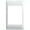 Excel Life - Common plate - Horizontal coverplate 1 horizontal outlet white