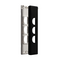 Excel Life Architrave Grid & Plate 3 Gang Black