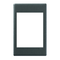 Excel Life - Dedicated plate - Coverplate for 25x57mm inserts for 3x 25x57mm or 1 x 25x57mm + 1x 50x57mm inserts urban grey
