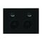 HPM VIVO 10A Horizontal Double Power Point Dark Grey