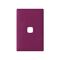 Linea Coverplate 1 gang soft touch abracadabra