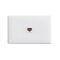 Linea - Data outlet RJ45 1 gang Cat5e white