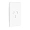 Bticino Living Now 10A Autoswitch Single Powerpoint Cover White