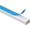 PVC Cable Guide 2.1m for 6mm DIA Cable White