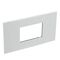 ARTEOR Square 3 Module Coverplate Soft Aluminium